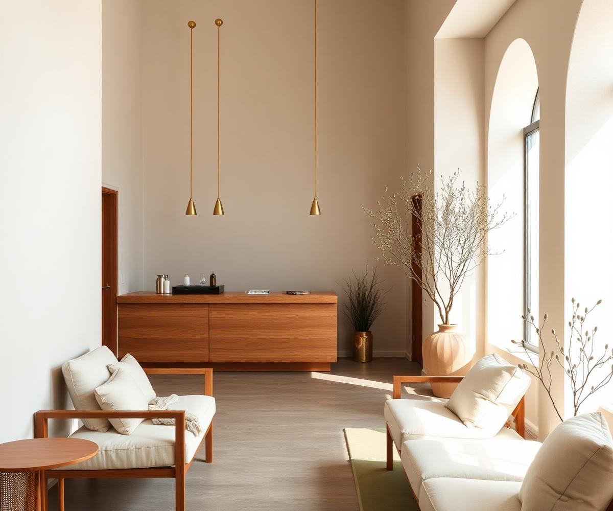Interiors and details at W International Spa